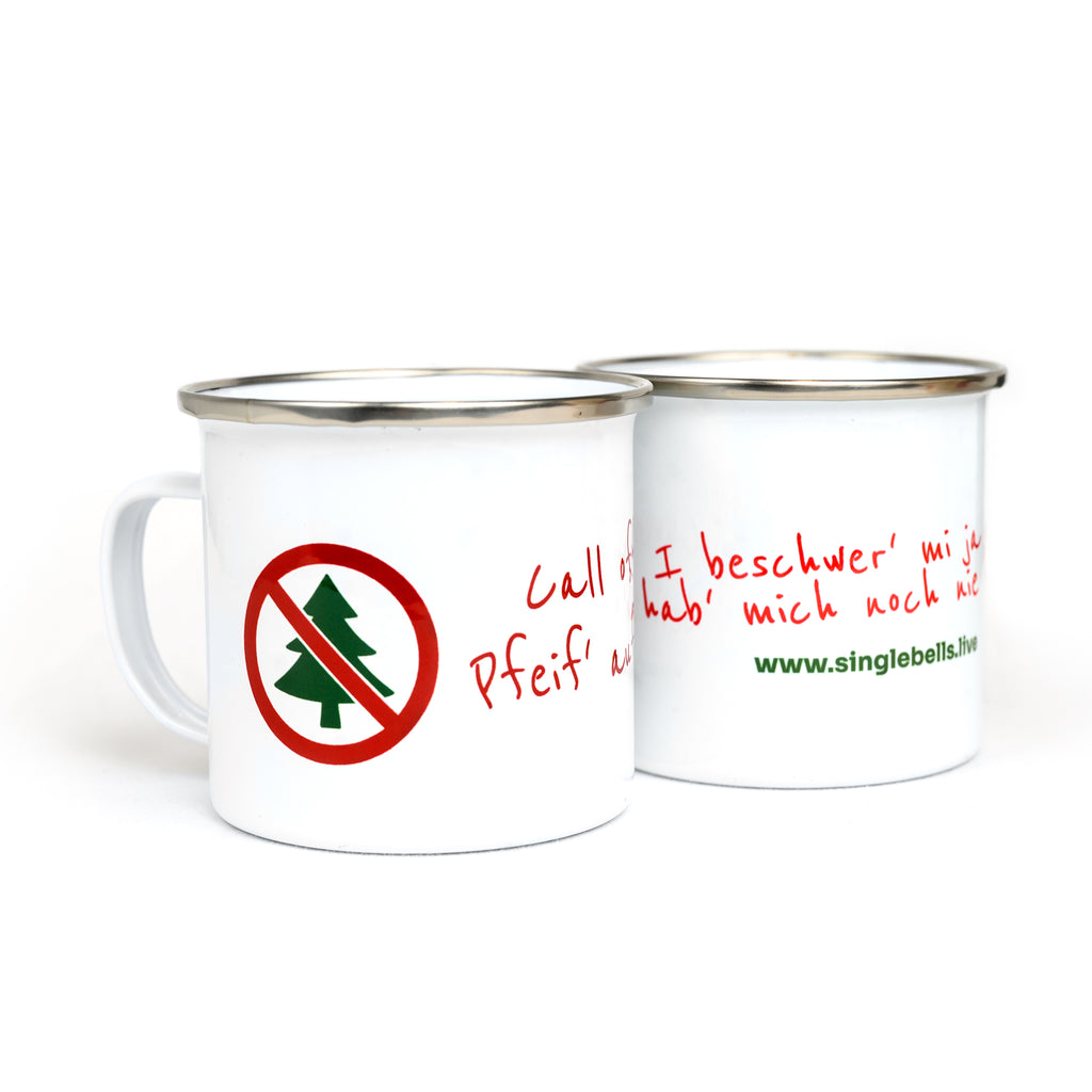 Emailletasse "Call off Christmas...."